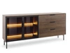 Wohnzimmer-Set Lumina Eiche Dunin
