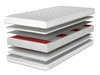 Taschenfederkernmatratze Multipocket mit Polyurethanschaum Verano 140x200