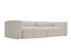 Sofa Moderne Cord Sofa für Wohnzimmer Landi Beige