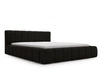 Polsterbett mit Bettkasten und Lattenrost 160x200 Orio Schwarz