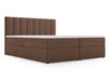 Boxspringbett mit Bettkasten 160x200 Mocca Braun
