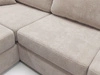Ecksofa L-Form fürs Wohnzimmer Nesto Links Beige