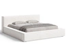 Polsterbett mit Bettkasten und Lattenrost 160x200 Mali Creme