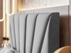 Polsterbett mit Bettkasten und Lattenrost 140x200 Orlo Rosa