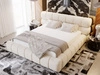 Polsterbett mit Bettkasten und Lattenrost 180x200 Mellow Beige