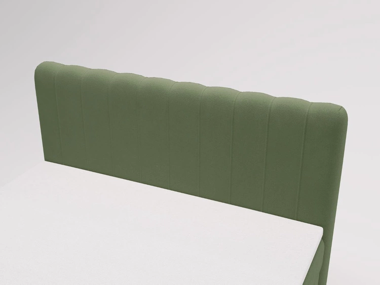 Boxspringbett mit Bettkasten 180x200 Osteno Grün