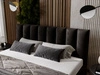 Polsterbett mit Bettkasten und Lattenrost 140x200 Neos Schwarz