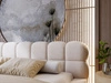 Polsterbett mit Bettkasten und Lattenrost 140x200 Plaza Beige