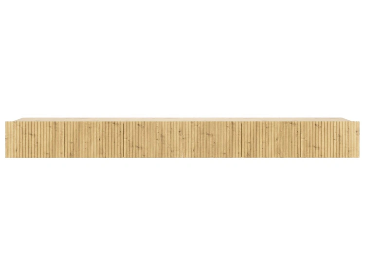 TV-Lowboard mit Türen 300 cm Kioto Artisan Eiche