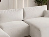 Wohnlandschaft mit Schlaffunktion und Bettkasten Serene Hellbeige