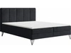 Boxspringbett mit Bettkasten 140x200 Vendi Schwarz