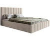 Polsterbett mit Bettkasten und Lattenrost 180x200 Siena Beige