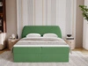 Boxspringbett mit Bettkasten 140x200 Bogota Grün