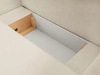 Ecksofa L-Form Links mit Schlaffunktion und Bettkasten Oreo Beige