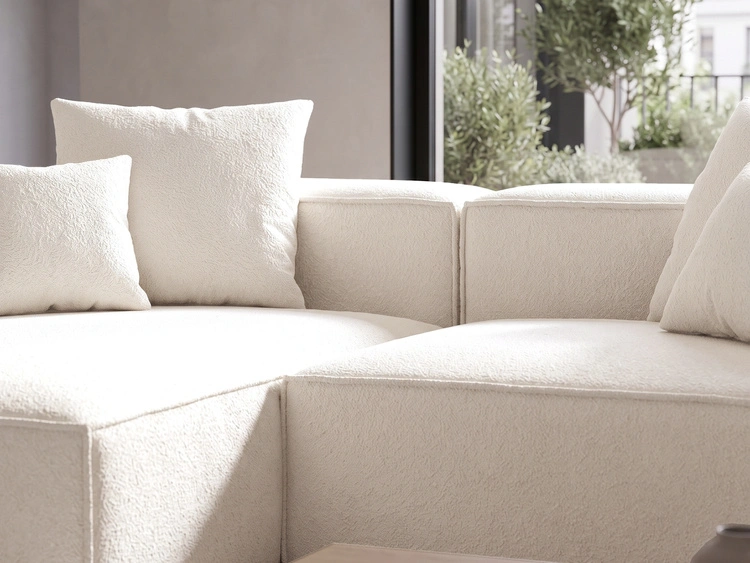 Ecksofa L Links Vellaro Creme