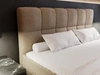 Boxspringbett mit Bettkasten 140x200 Bouclé-Stoff Alicante Braun
