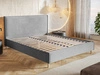 Polsterbett mit Lattenrost 160x200 Grenada Beige