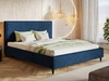 Polsterbett mit Lattenrost 140x200 Grenada Dunkelblau