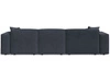 Ecksofa L-Form Links Arizona Dunkelgrau