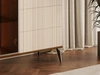 Kommode mit Türen und Schubladen Vinni Dunkler Walnuss Cashmere