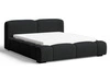 Polsterbett mit Bettkasten und Lattenrost 120x200 Aubi Schwarz