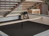 Polsterbett mit Bettkasten und Lattenrost 120x200 Sesto Schwarz