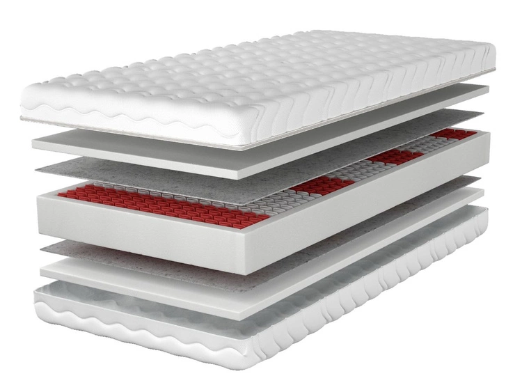 Taschenfederkernmatratze Multipocket mit Polyurethanschaum Verano 90x200