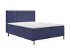 Boxspringbett mit Bettkasten 160x200 Primavera Dunkelblau