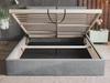 Polsterbett mit Bettkasten und Lattenrost 160x200 Marad Beige