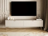 TV-Lowboard mit Türen 200 cm Latina Beige