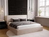Polsterbett mit Bettkasten und Lattenrost 180x200 Monaco Beige
