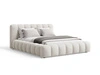 Polsterbett mit Bettkasten und Lattenrost 140x200 Averia Beige