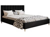 Polsterbett mit Lattenrost 120x200 Snazi Schwarz
