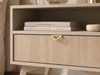 Nachttisch mit Schublade Modena Beige