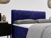 Boxspringbett mit Bettkasten 180x200 Forte Dunkelblau