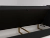 Boxspringbett mit Bettkasten 140x200 Osteno Schwarz