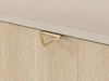 Kommode mit Türe und Schubladen Modena Beige