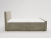 Boxspringbett mit Bettkasten 120x200 Lunaris Hellbraun