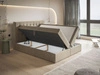 Boxspringbett mit Bettkasten 140x200 Denza Rosa
