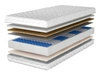 Taschenfederkernmatratze Pocket mit Latexschaum und Kokosmatte Avena 200x200