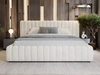 Polsterbett mit Bettkasten und Lattenrost 160x200 Bliss Beige