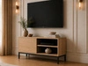 TV-Lowboard mit Türen 100 cm Soroko Hickory