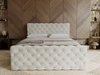 Boxspringbett mit Bettkasten 180x200 Lunaris Creme