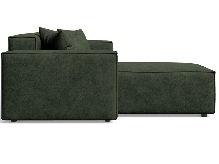 Ecksofa L-Form Links Arizona Grün