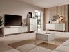 TV-Lowboard mit Türen 187 cm Sorano Beige