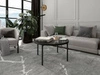 Runder Couchtisch Sevilla Schwarz Matt