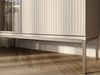Vitrinenschrank mit Led Deo 126 cm Kaschmir
