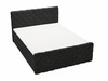 Boxspringbett mit Bettkasten 120x200 Lunaris Schwarz