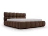 Polsterbett mit Bettkasten und Lattenrost 120x200 Modo Braun