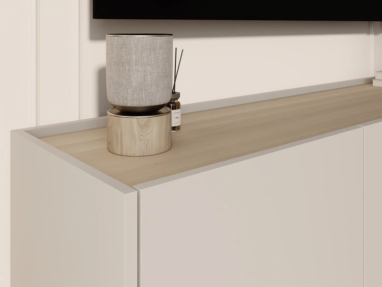 TV-Lowboard mit Türen Drevo Cashmere